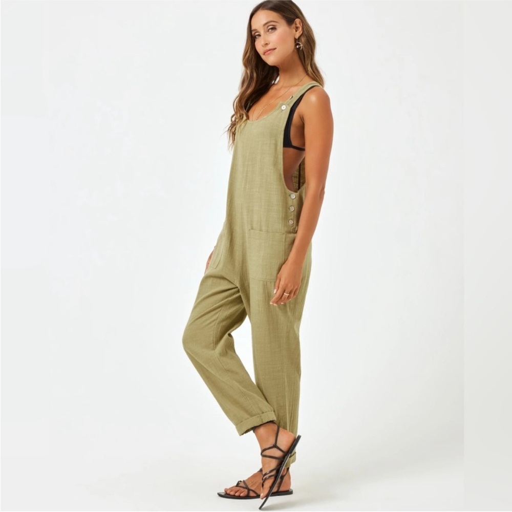 NWT LSpace xs freya jumper in moss